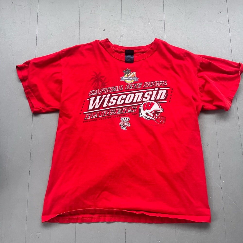 2007 Wisconsin Badgers t-shirt